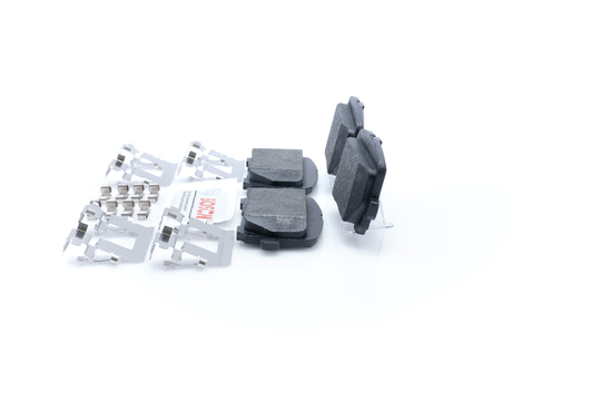 BE1766H Blue Semi-Metallic Brake Pads with Hardware Bosch Canada