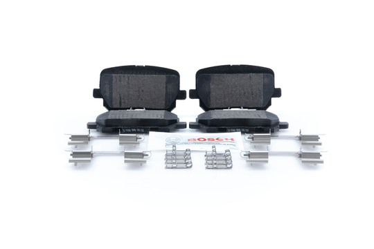 BE1766H Blue Semi-Metallic Brake Pads with Hardware Bosch Canada