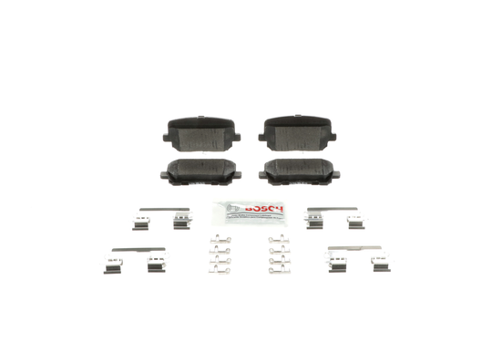 BE1766H Blue Semi-Metallic Brake Pads with Hardware Bosch Canada
