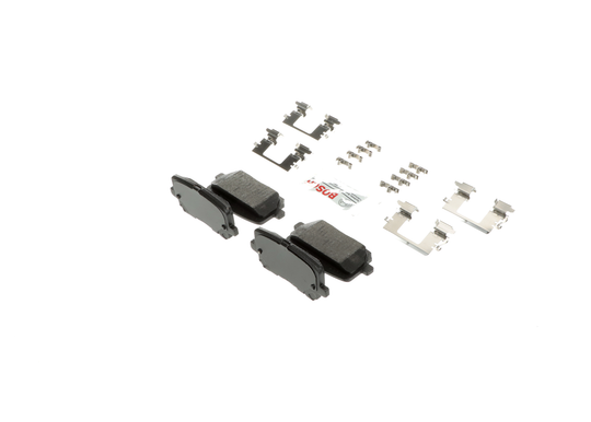 BE1766H Blue Semi-Metallic Brake Pads with Hardware Bosch Canada