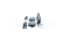 Load image into Gallery viewer, BE1778H Blue Semi-Metallic Brake Pads with Hardware Bosch Canada