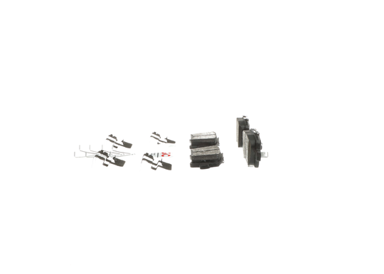 BE1813H Blue Ceramic Brake Pads with Hardware Bosch Canada