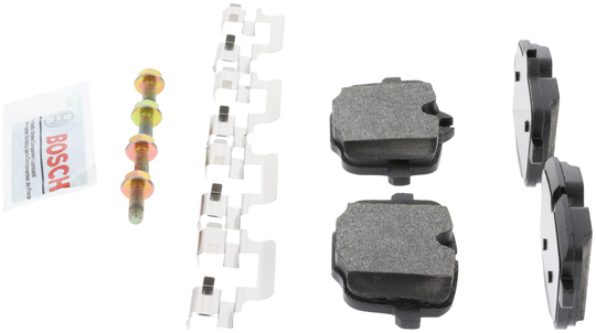 BE1850H Blue Semi-Metallic Brake Pads with Hardware Bosch Canada