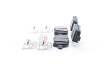 Load image into Gallery viewer, BE1857H Blue Ceramic Brake Pads with Hardware Bosch Canada