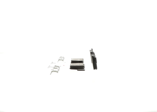 BE1872H Blue Semi-Metallic Brake Pads with Hardware Bosch Canada