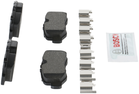 BE1893H Blue Semi-Metallic Brake Pads with Hardware Bosch Canada