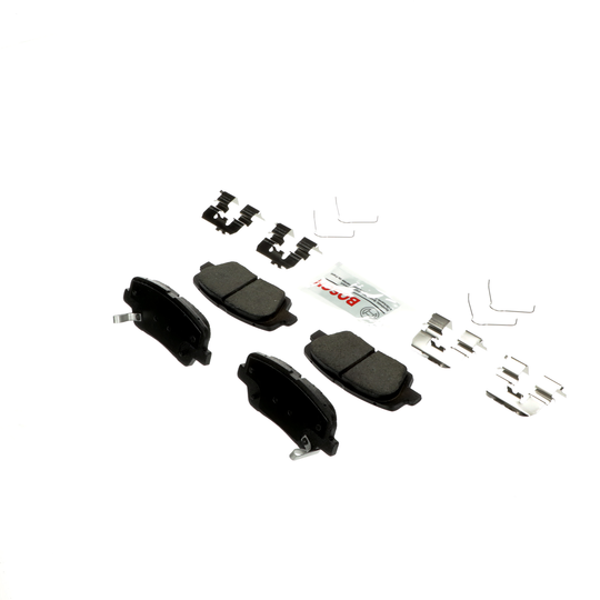 BE1916H Blue Ceramic Brake Pads with Hardware Bosch Canada