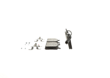 Load image into Gallery viewer, BE2052H Blue Ceramic Brake Pads with Hardware Bosch Canada