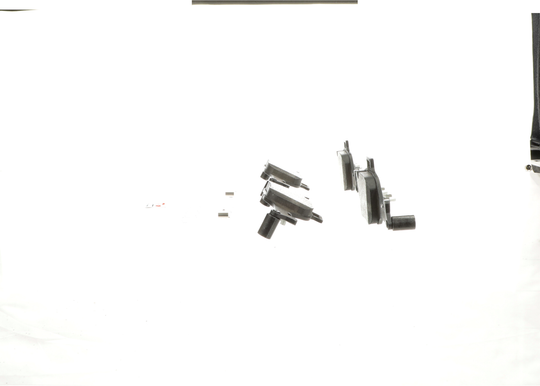 BE2060H Blue Semi-Metallic Brake Pads with Hardware Bosch Canada