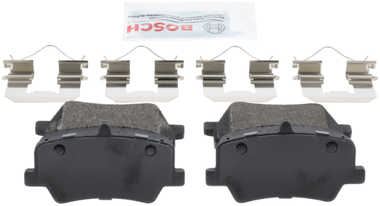 BE2136H Blue Semi-Metallic Brake Pads with Hardware Bosch Canada