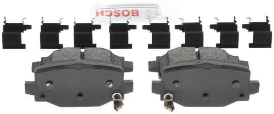 BE2191H Blue Ceramic Brake Pads with Hardware Bosch Canada