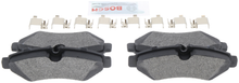 Load image into Gallery viewer, BE2201H Blue Semi-Metallic Brake Pads with Hardware Bosch Canada