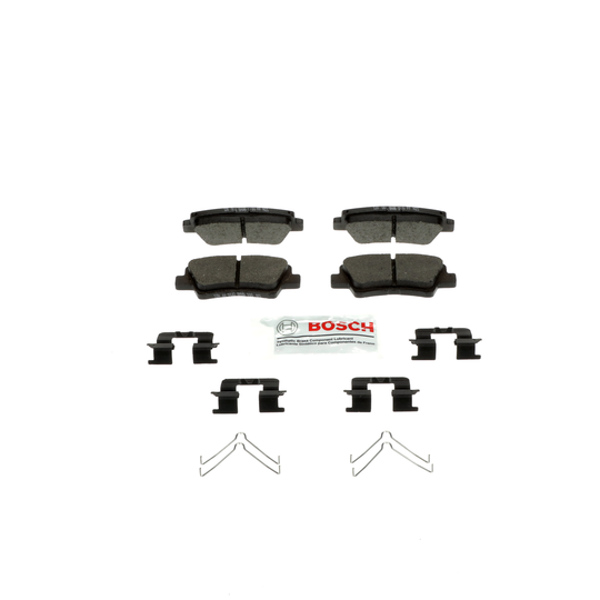 BE2205H Blue Ceramic Brake Pads with Hardware Bosch Canada