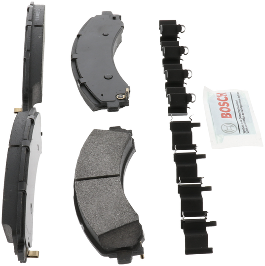 BE2224H Blue Semi-Metallic Brake Pads with Hardware Bosch Canada