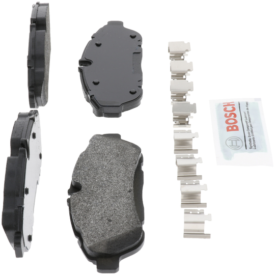 BE2301H Blue Semi-Metallic Brake Pads with Hardware Bosch Canada
