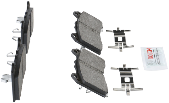 BE2390H Blue Semi-Metallic Brake Pads with Hardware Bosch Canada