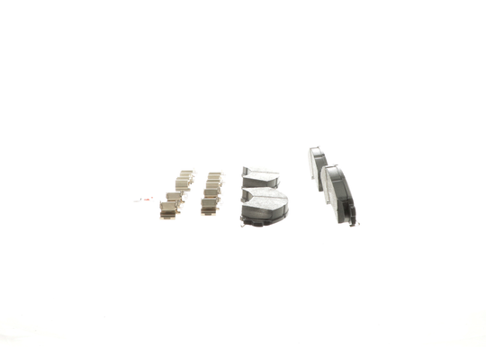 BE2404H Blue Semi-Metallic Brake Pads with Hardware Bosch Canada