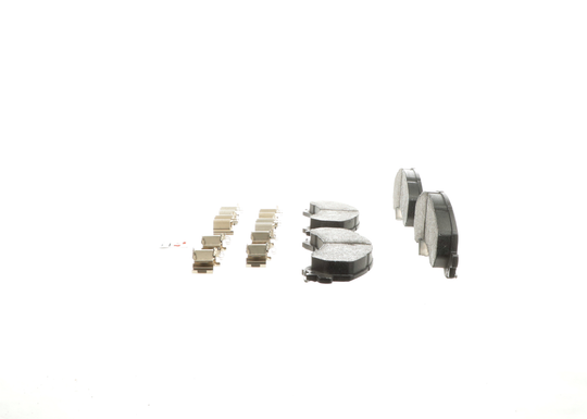 BE2405H Blue Semi-Metallic Brake Pads with Hardware Bosch Canada