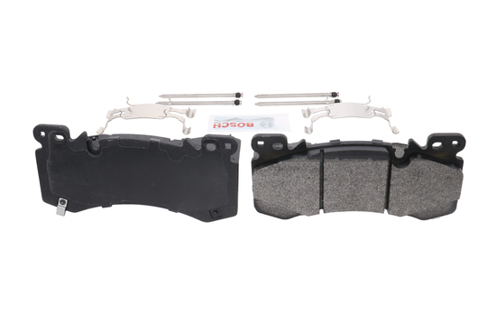 BE2407H Blue Semi-Metallic Brake Pads with Hardware Bosch Canada