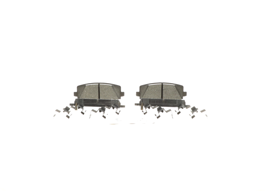 BE2411H Blue Ceramic Brake Pads with Hardware Bosch Canada