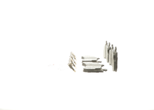Load image into Gallery viewer, BE2453H Blue Ceramic Brake Pads with Hardware Bosch Canada