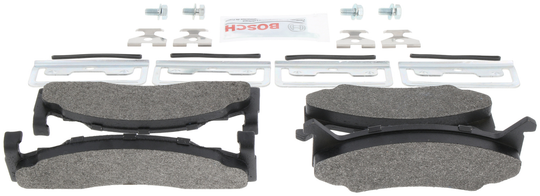 BE269H Blue Semi-Metallic Brake Pads with Hardware Bosch Canada