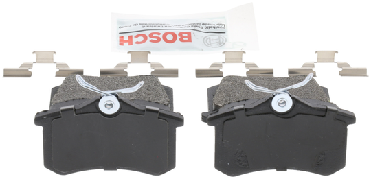 BE340H Blue Semi-Metallic Brake Pads with Hardware Bosch Canada