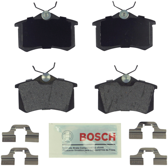 BE340H Blue Semi-Metallic Brake Pads with Hardware Bosch Canada