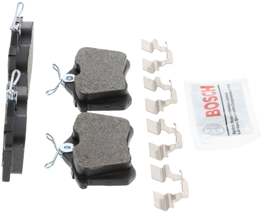 BE340H Blue Semi-Metallic Brake Pads with Hardware Bosch Canada