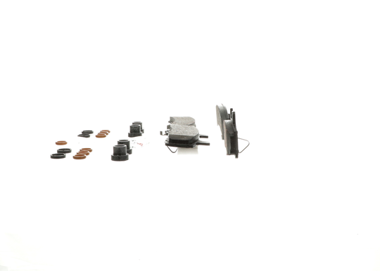 BE368H Blue Semi-Metallic Brake Pads with Hardware Bosch Canada
