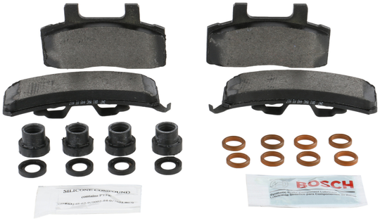 BE368H Blue Semi-Metallic Brake Pads with Hardware Bosch Canada