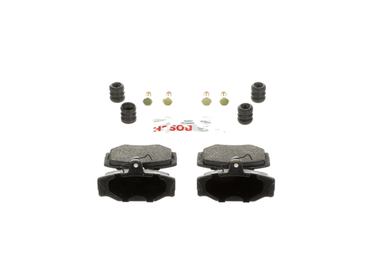 BE391H Blue Semi-Metallic Brake Pads with Hardware Bosch Canada