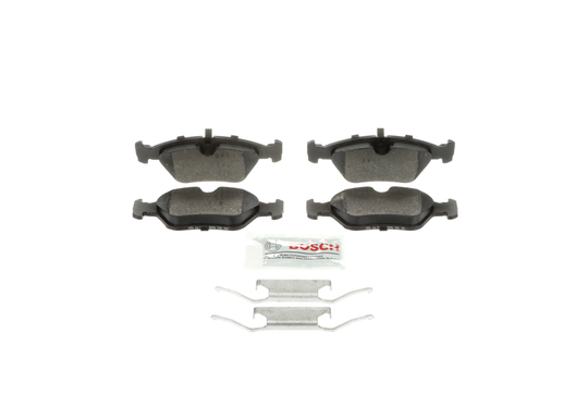 BE395H Blue Semi-Metallic Brake Pads with Hardware Bosch Canada