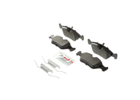 BE395H Blue Semi-Metallic Brake Pads with Hardware Bosch Canada