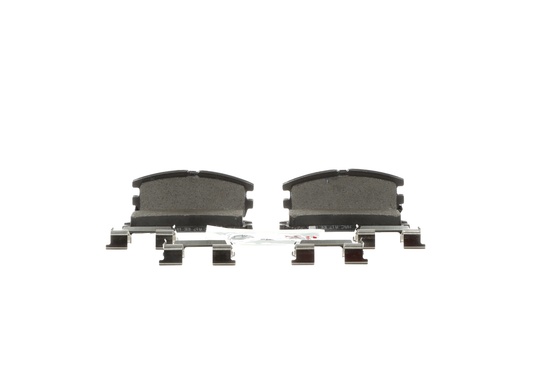 BE401H Blue Semi-Metallic Brake Pads with Hardware Bosch Canada