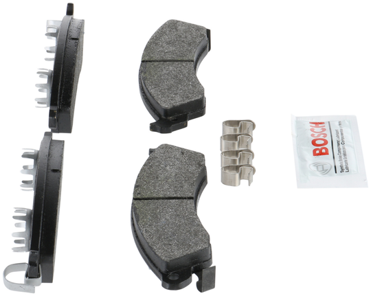 BE412H Blue Semi-Metallic Brake Pads with Hardware Bosch Canada