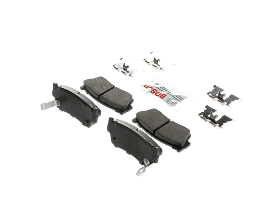 BE418H Blue Semi-Metallic Brake Pads with Hardware Bosch Canada