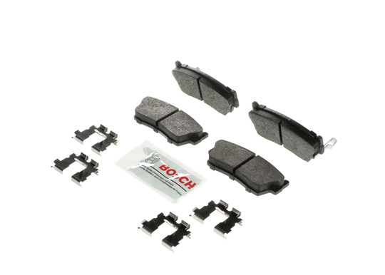 BE418H Blue Semi-Metallic Brake Pads with Hardware Bosch Canada
