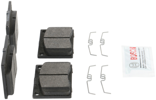BE43H Blue Semi-Metallic Brake Pads with Hardware Bosch Canada