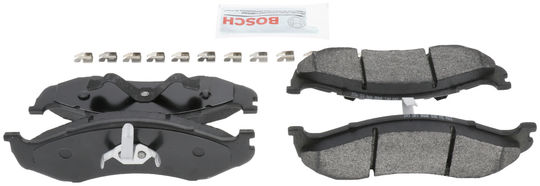 BE477H Blue Semi-Metallic Brake Pads with Hardware Bosch Canada