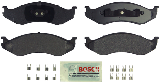 BE477H Blue Semi-Metallic Brake Pads with Hardware Bosch Canada