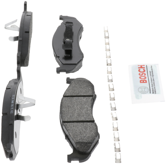 BE477H Blue Semi-Metallic Brake Pads with Hardware Bosch Canada
