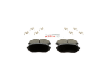 Load image into Gallery viewer, BE525H Blue Ceramic Brake Pads with Hardware Bosch Canada