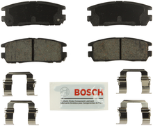 Load image into Gallery viewer, BE580H Blue Ceramic Brake Pads with Hardware Bosch Canada