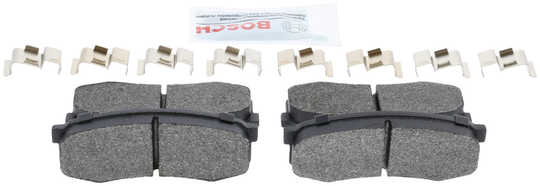 BE606H Blue Semi-Metallic Brake Pads with Hardware Bosch Canada