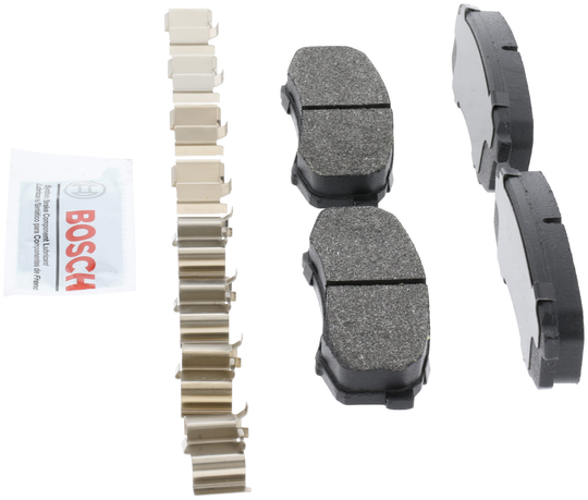 BE606H Blue Semi-Metallic Brake Pads with Hardware Bosch Canada