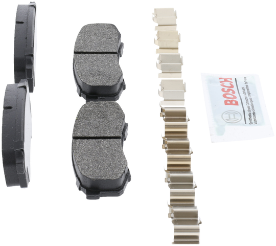 BE606H Blue Semi-Metallic Brake Pads with Hardware Bosch Canada
