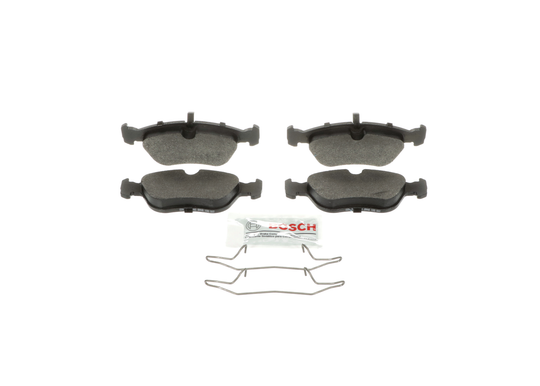 BE618H Blue Semi-Metallic Brake Pads with Hardware Bosch Canada