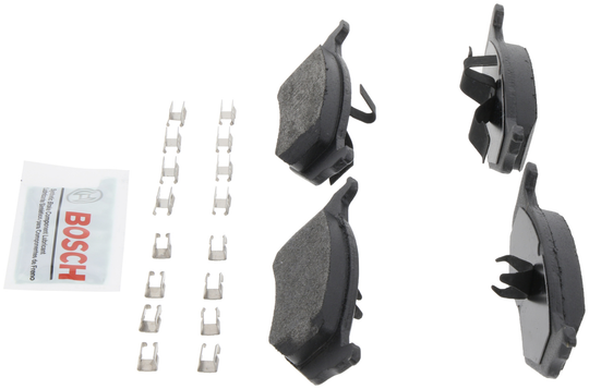 BE658H Blue Semi-Metallic Brake Pads with Hardware Bosch Canada