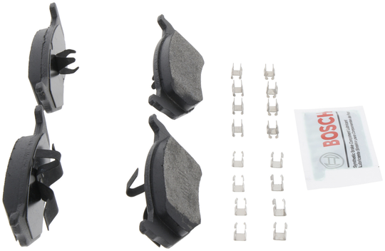 BE658H Blue Semi-Metallic Brake Pads with Hardware Bosch Canada